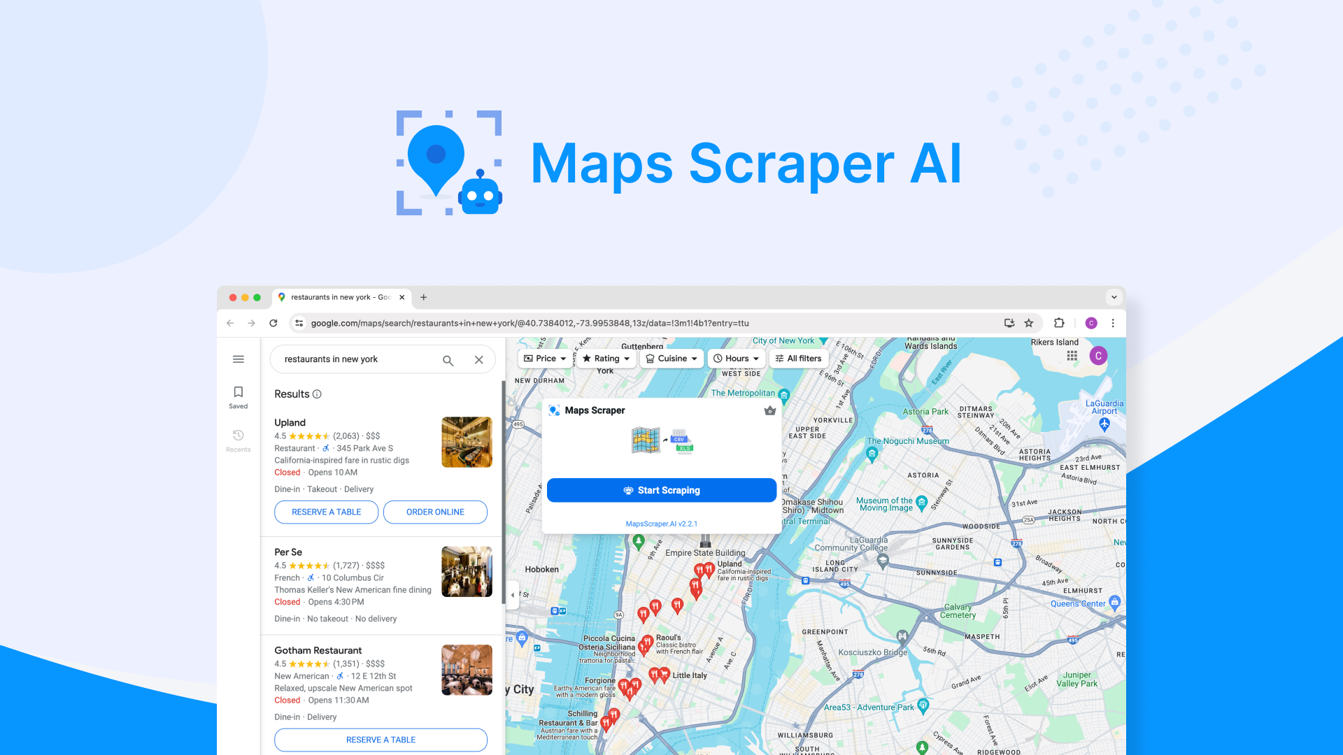 Maps Scraper AI