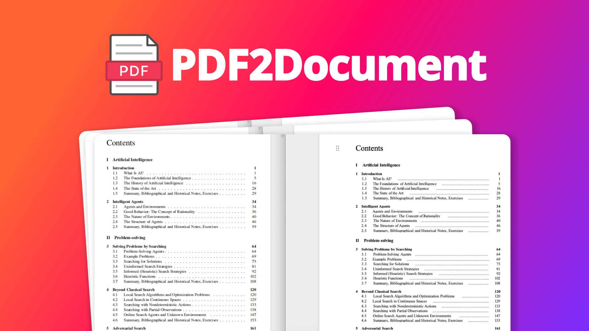 PDF2Document